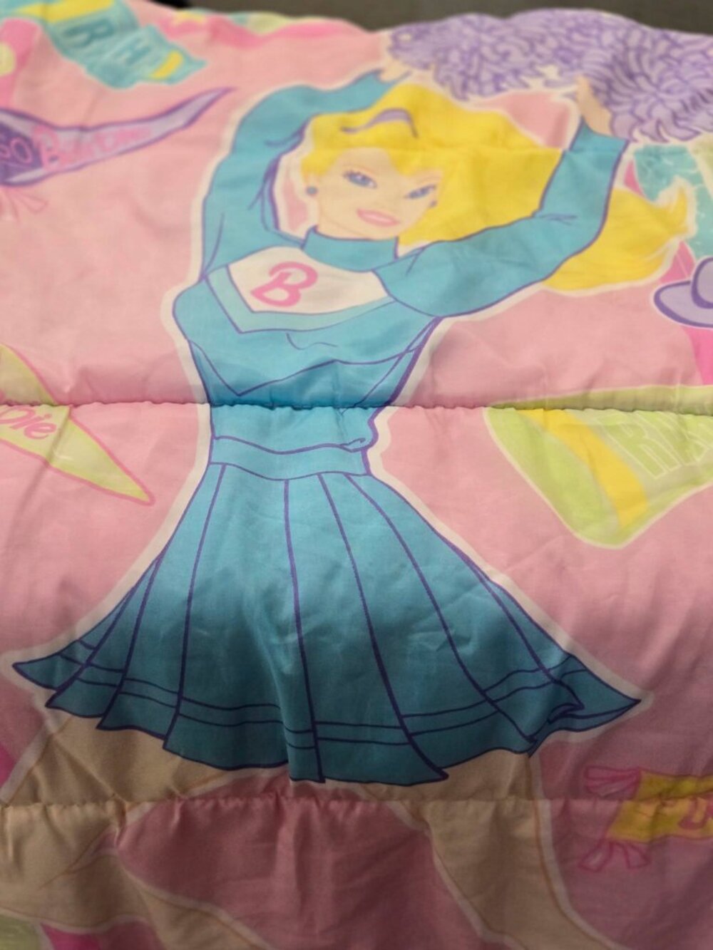 Vintage Barbie Sleeping bag good shape